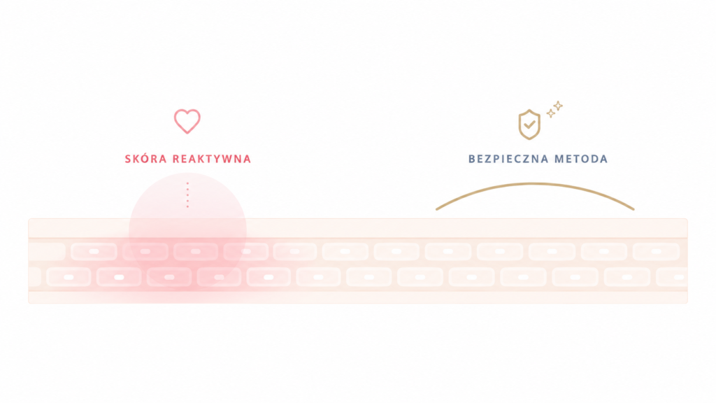 Czy można bezpiecznie usunąć owłosienie przy bardzo wrażliwej skórze